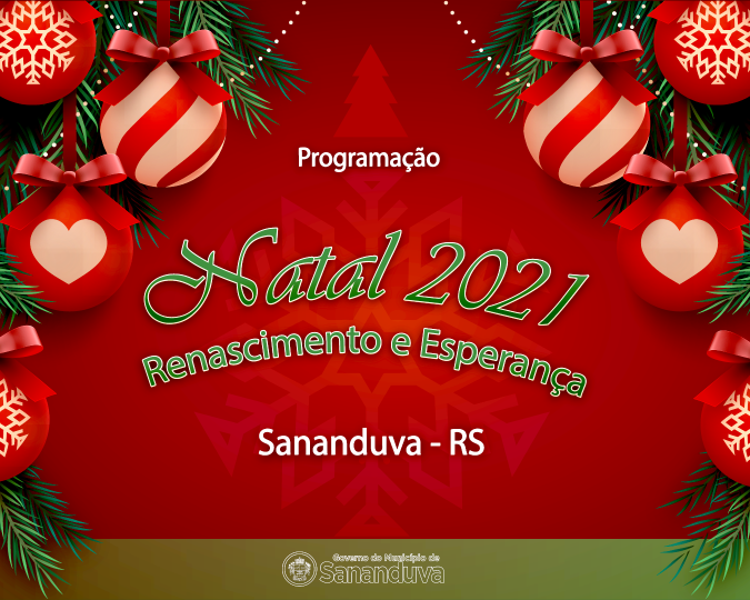 Natal 2021 - Renascimento e Esperança Natal 2021 - Renascimento e Esperança